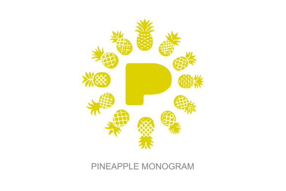 Pineapple Monogram Font - Featured Image