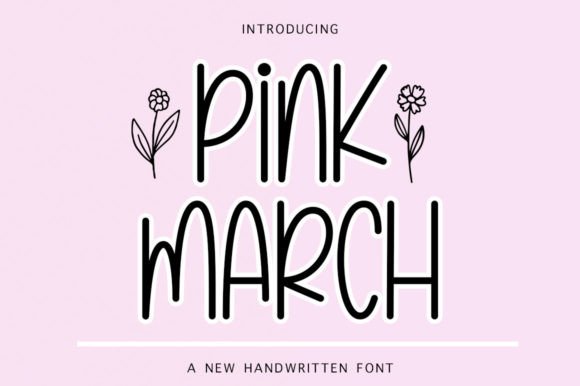 Pink March Font - Featured Image
