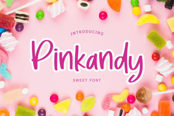 Pinkandy Font - Featured Image