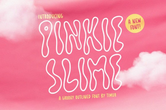Pinkie Slime Font - Featured Image