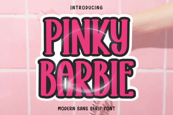 Pinky Barbie Font - Featured Image