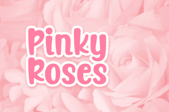Pinky Roses Font - Featured Image