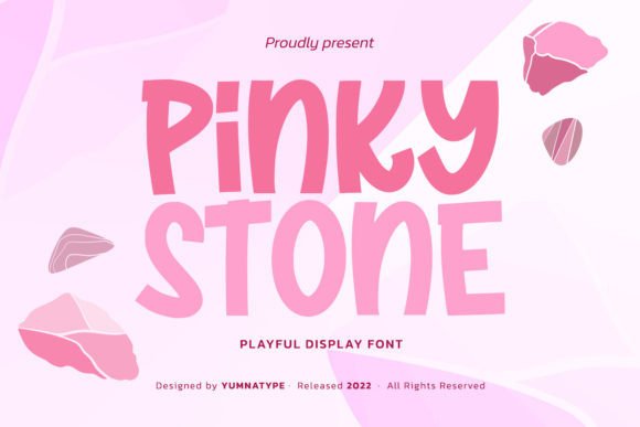Pinky Stone Font - Featured Image