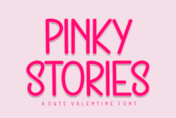 Pinky Stories Font - Featured Image