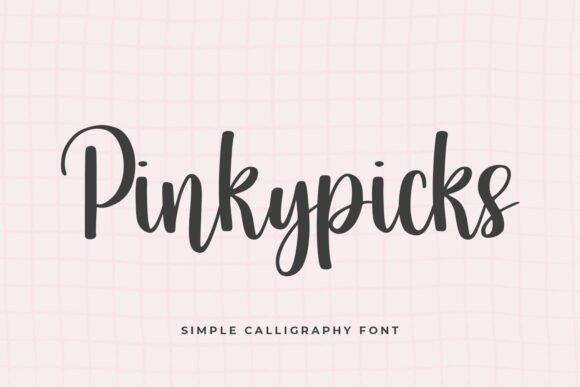 Pinkypicks Font - Featured Image