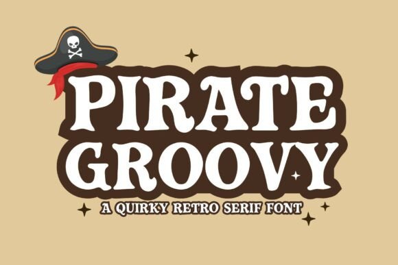 Pirate Groovy Font - Featured Image