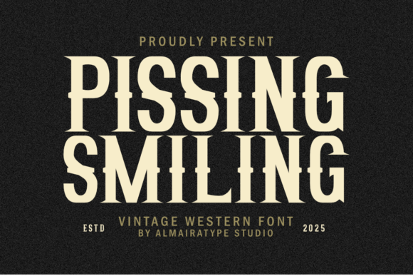 Pissing Smiling Font - Featured Image