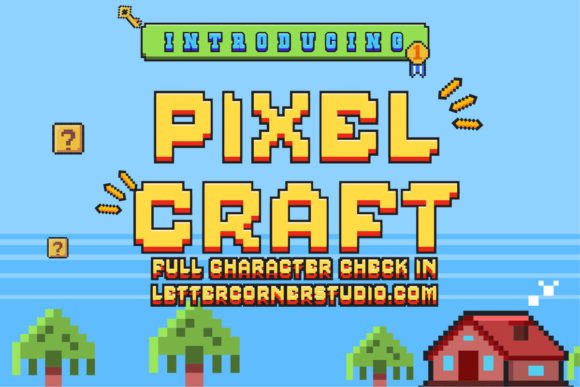 Pixelcraft Font - Featured Image