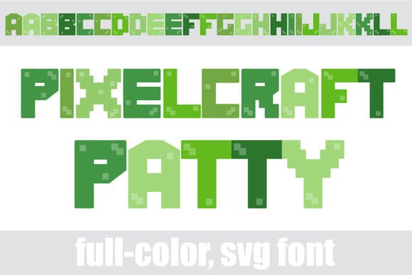 Pixelcraft Patty Font - Featured Image