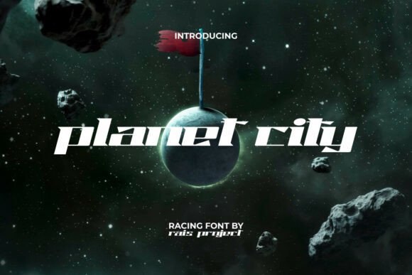 Planet City Font - Featured Image
