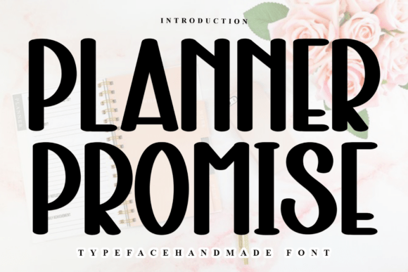 Planner Promise Font - Featured Image