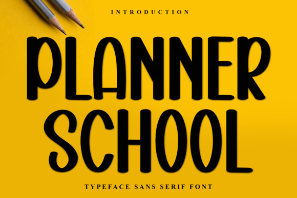Planner School Font - Featured Image