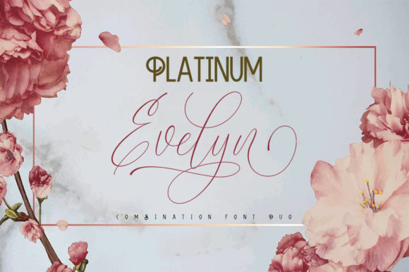 Platinum Evelyn Duo Font - Featured Image
