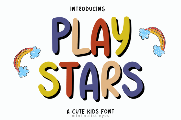 Play Stars Font - Featured Image