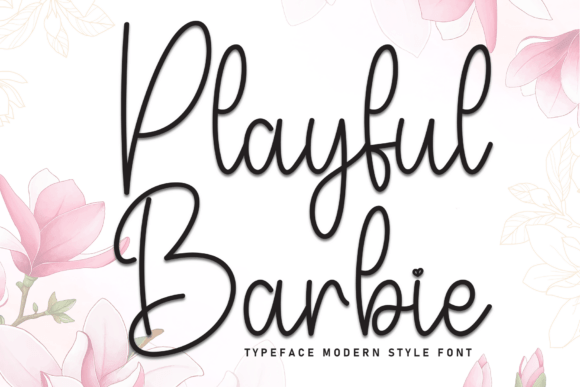 Playful Barbie Font - Featured Image