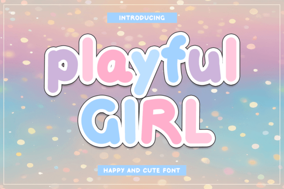 Playful Girl Font - Featured Image