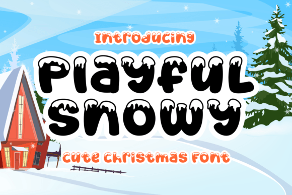 Playful Snowy Font - Featured Image