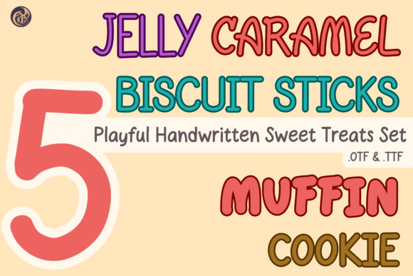 Playful Sweet Treats Set Font - Featured Image