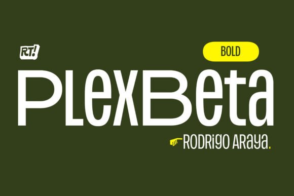 Plex Beta Bold Font - Featured Image