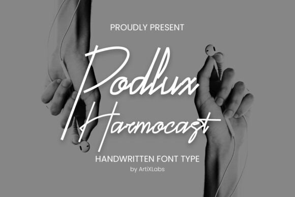 Podlux Harmocast Font - Featured Image