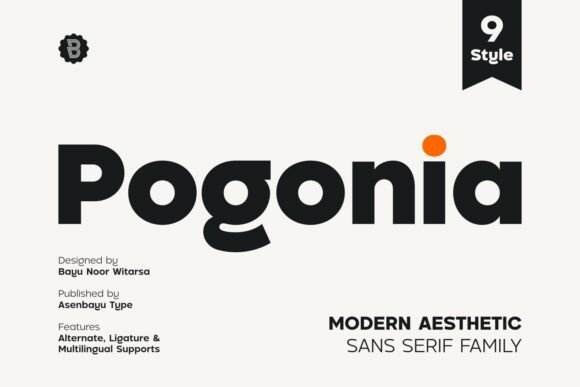 Pogonia Font - Featured Image