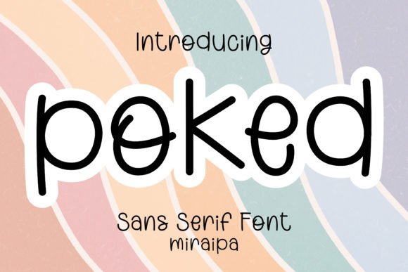 Poked Font - Featured Image