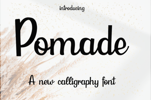 Pomade Font - Featured Image