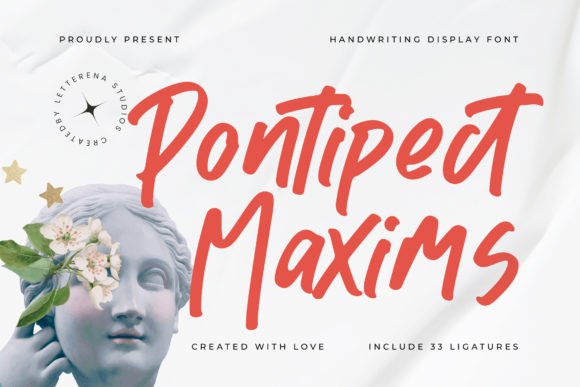 Pontipect Maxims Font - Featured Image