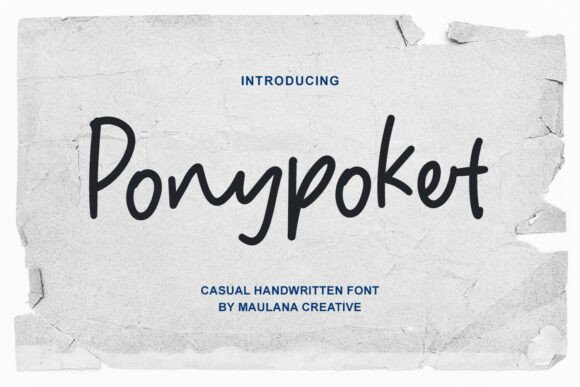 Ponypoket Font - Featured Image