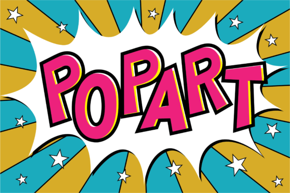 Pop Art Font - Featured Image