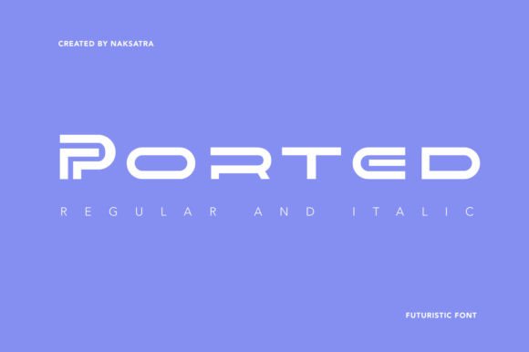 Ported Font - Featured Image
