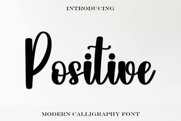 Positive Font - Featured Image