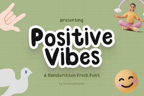 Positive Vibes Font - Featured Image
