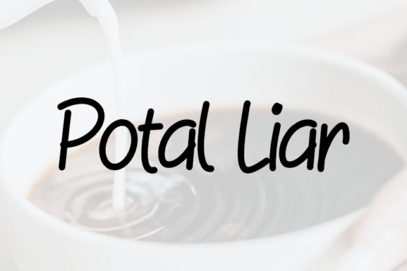 Potal Liar Font - Featured Image