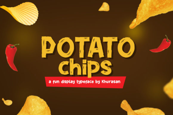 Potato Chips Font - Featured Image