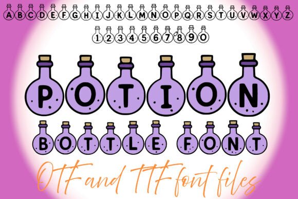 Potion Bottle Font - Featured Image