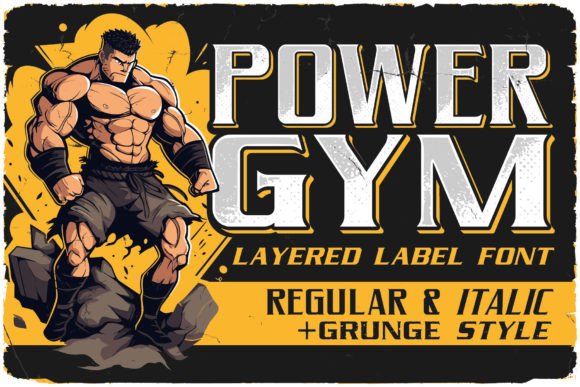 Power Gym Font - Featured Image