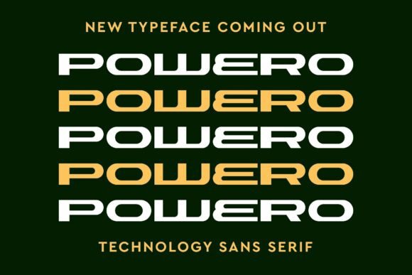 Powero Font - Featured Image