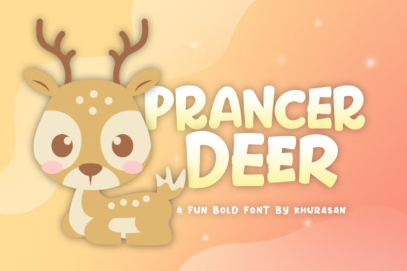 Prancer Deer Font - Featured Image