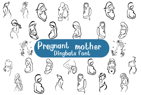 Pregnant Mother Font - Featured Image