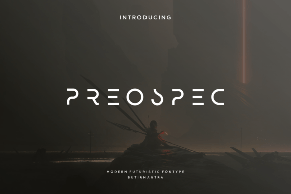 Preospec Font - Featured Image