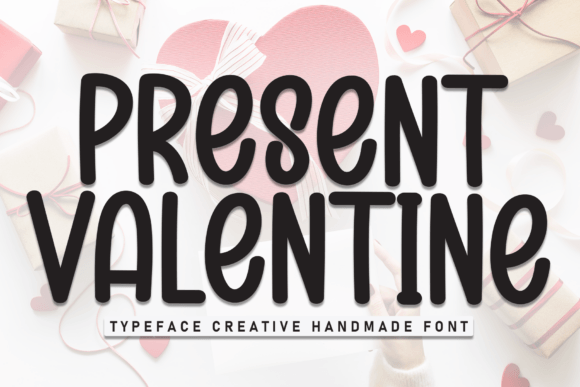 Present Valentine Font - Featured Image