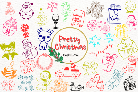 Pretty Christmas Font - Featured Image
