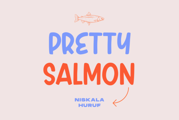 Pretty Salmon Font - Featured Image