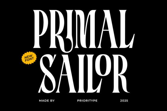 Primal Sailor Font - Featured Image