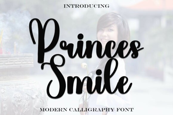 Princes Smile Font - Featured Image