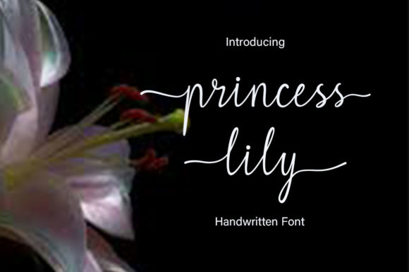 Princess Lily Font - Featured Image