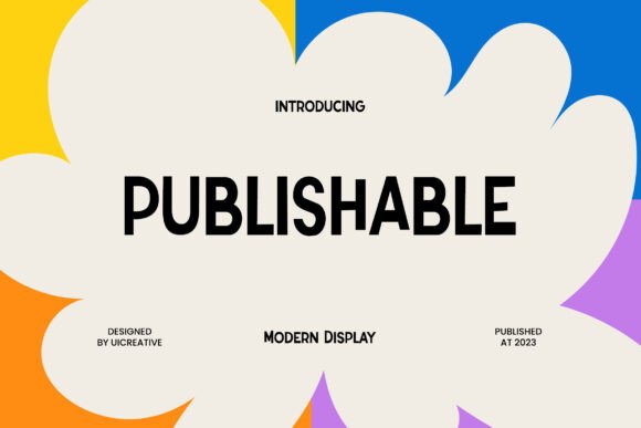 Publishable Font - Featured Image