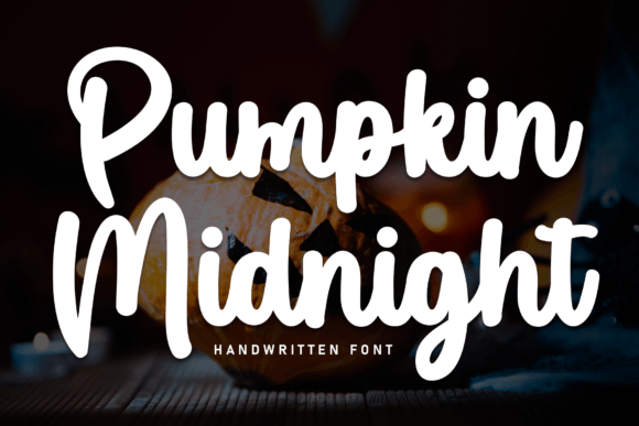 Pumpkin Midnight Font - Featured Image