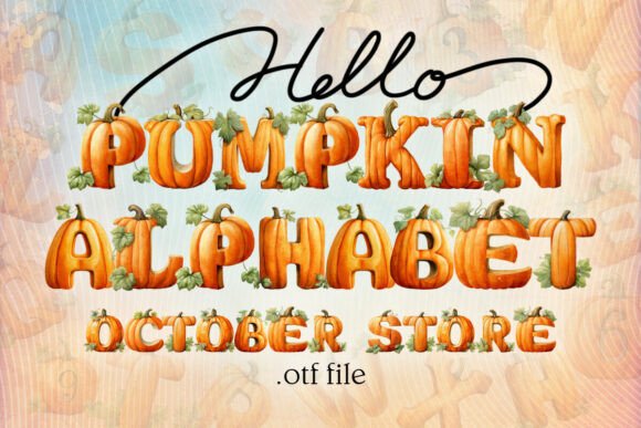 Pumpkin Regular Font - Featured Image